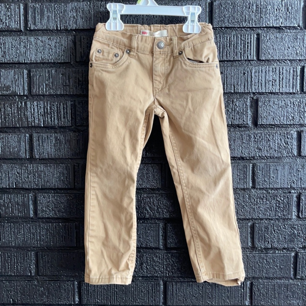 Boys 4T camel khakis